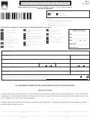 Form Dr-5 - Application For Consumer's Certificate Of Exemption 2010