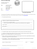 Statement Of Resignation Of Registered Agent - Montana Secretary Of State - 2009 Printable pdf