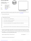 Statement Of Change Of Commercial Registered Agent And/or Registered Office Form - Montana Secretary Of State - 2009 Printable pdf