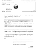 Form Rev - Application Of Reinstatement Or Reviver Domestic Or Foreign -2001