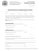 Tobacco Product Self-assessment Excise Tax Report Form - Arkansas Department Of Finance And Administration