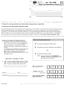 Form Str 06 - Sales Tax Remittance Return Form (2006)
