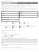 Form 31-113b - Iowa Sales Tax Exemption Certificate Energy Used In Processing Or Agriculture Printable pdf
