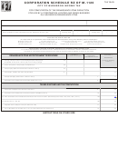 Corporation Schedule Rz Of M-1120 - City Of Muskegon Income Tax