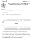 Form 9 - Bond For Professional Solicitors And Commercial Co-Venturers Printable pdf