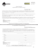 Fillable Montana Form Avp-2 - Liquor Division Application For Vendors Permit - Department Of Revenue Printable pdf