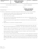Order Appointing Conservator - Nebraska State Court
