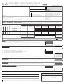 Form L-1 - City Income Tax Return For Individuals