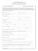 Property Tax Credit Application Form - Anne Arundel County Commercial Revitalization Program
