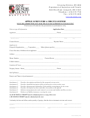 Circus License Application Form - Department Of Inspections And Permits, Anne Arundel County Maryland