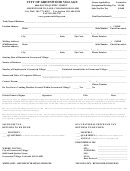 Occupational Priviledge Tax Form & Sales Tax/use Tax Form - City Of Greenwood Village