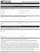 Ps Form 6510 - Death Gratuity Payment Authorization - United States Postal Service