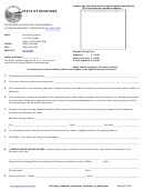 Application For Certificate Of Withdrawal Of Foreign Nonprofit Corporation - Montana Secretary Of State