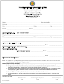 Membership Transfer Form
