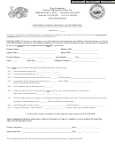 Individual Declaration Of Exemption Form Ohio