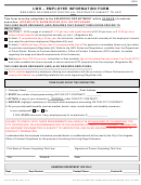 Form Occ/lw-6 (rev. 6/16) - Lwo - Employee Information Form