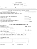 Probation Clearance Form For Academic Success