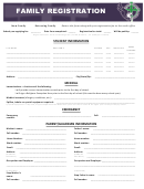 Family Registration Form