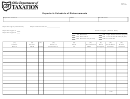 Form Ex 2-2 - Exporter's Schedule Of Disbursements