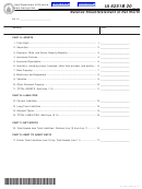 Form Ia 6251b - Balance Sheet/statement Of Net Worth - 2011