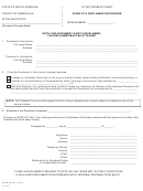 Form 447pc - Filing Of A Disclaimer For Record - County Of Greenville