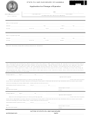 Form Ogb-1e - Application For Change Of Operator - State Oil And Gas Board Of Alabama