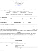 Form Si-59 - Application For Student Instructor Permit