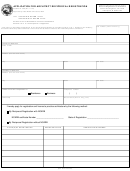 State Form 1576 - Application For Architect Reciprocal Registration