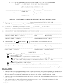 Application For Continuance Form - Court Of Common Pleas Of York County