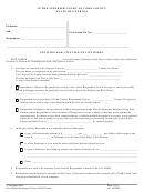 Petition For Citation Of Contempt Form - Superior Court Of Cobb County