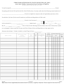 Junior High / Middle / Intermediate School Certificate Of Eligibility Form - Piaa