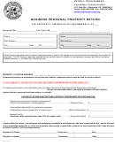 Business Personal Property Return Form - South Carolina