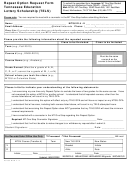 Repeat Option Request Form Tennessee Education Lottery Scholarship (Tels) Printable pdf
