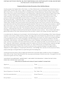 Complete Marine Animal Encounter Dive Liability Release Form
