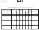 Form Bt-5a - Schedule A1 - Alcoholic Beverages Tax In Transit Items