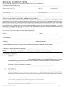 Medical Consent Form - Chicago Police Department