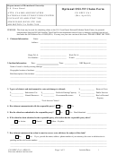 Form Cg Npfc-ca1 - Optional Osltf Claim Form - Department Of Homeland Security