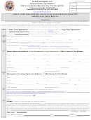 Application For Osceola County Local Business Tax Receipt - Short/long Term Rental Form