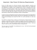 Form Par 101 - Virginia Power Of Attorney And Declaration Of Representative - 2010 Printable pdf