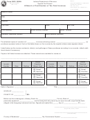 Form Ref-1000a - Affidavit Form Of Certification Of Tax Paid Invoices