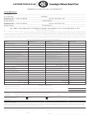 Personal Financial Statement Form
