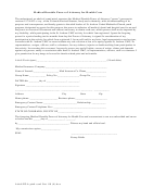 Medical Durable Power Of Attorney For Health Care Form - State Of Colorado