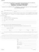 Form I-8 - Notice Of Acceptance Of 