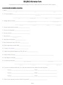 Eb-2/eb-3 Information Form (eta Form 9089)