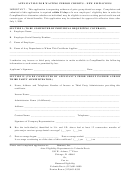 Application For Waiting Period Credits Form - Eligibility Department C/o Yolanda Davis
