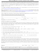 Influenza Vaccine Consent Form (adults) 2015-16
