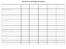 Financial Goal-setting Worksheet