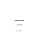 Force Field Analysis Printable pdf