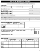 Post-Exit Ell Monitoring Form (Elementary) Printable pdf