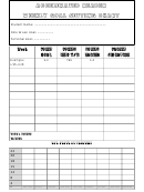 Accelerated Reader Weekly Goal Setting Chart